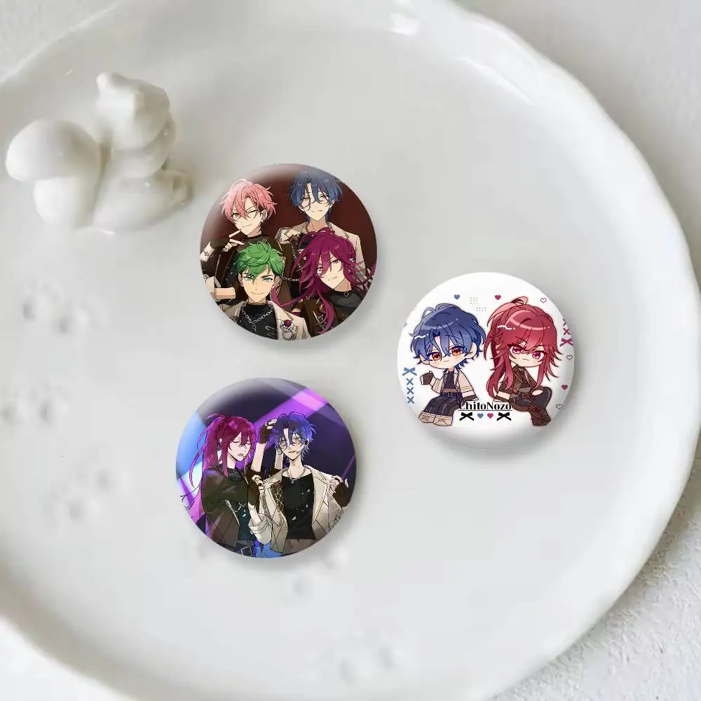 M-MELLOW DEAR Enstars Button Pins Backpack Clothing Decor Brooch Badge Jewelry Gifts for Kids