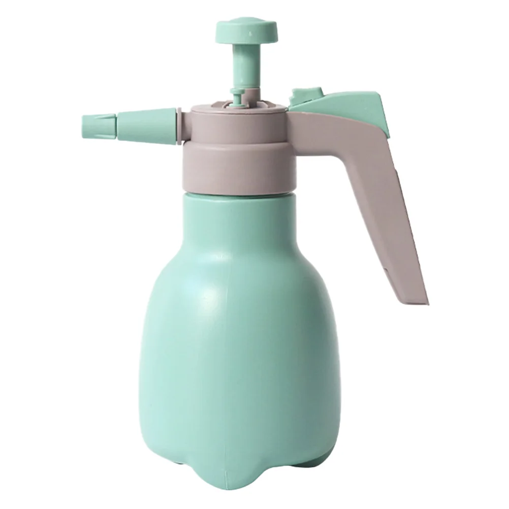 

1pc Thickened Pneumatic Spray Bottle Green Lightweight Durable Misting Watering For Garden Horticulture Cleaning Adjustable