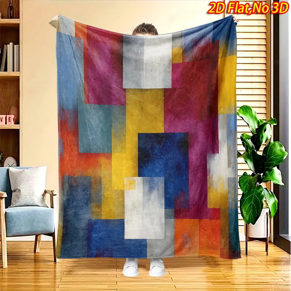 Throw Blanket Bold Contemporary Art Cozy Throw Great Gift For Modern Art Lovers And Creative Interior Decor Enthusiasts