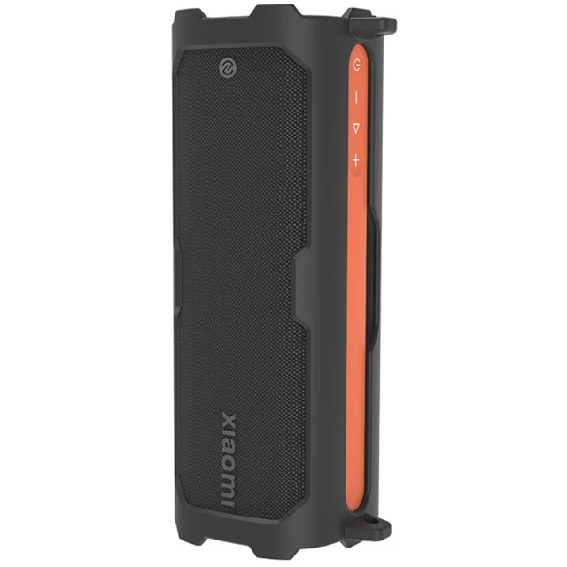 BIBOYOU Silicone Case Cover for Xiaomi Sound Party Bluetooth Speaker, Travel Carrying Protective with Shoulder Strap