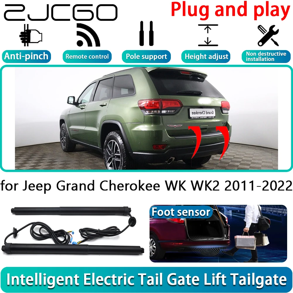 

for Jeep Grand Cherokee WK WK2 2011-2022 OEM Electric Powered Tailgate Power Liftgate Automatic Tailgate System With Foot Sensor