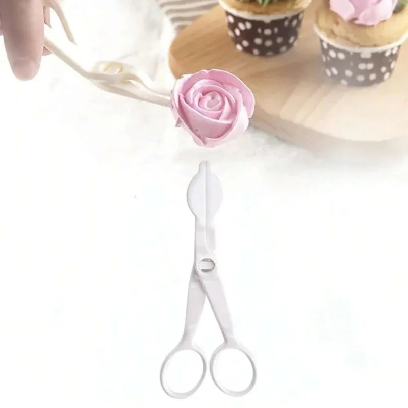 

Кондитерские ножницы для цветов, поднос для торта, тюльпаны, искусственный декор для ногтей, подъемник, помадка, крем, украшение, десерт, кухонный инструмент для выпечки
