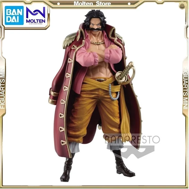 

Оригинальная фигурка Bandai ONE PIECE Gol·D·Roger, коллекционная модель, игрушка, подарок на день рождения для детей