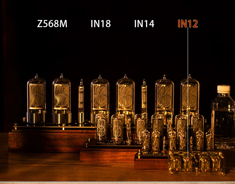 Nixie Clock 4 digits　IN-12 & B5092 Nixie Clock 4 digits IN-12 & B5092 RGB 4 Digit IN-12 Nixie