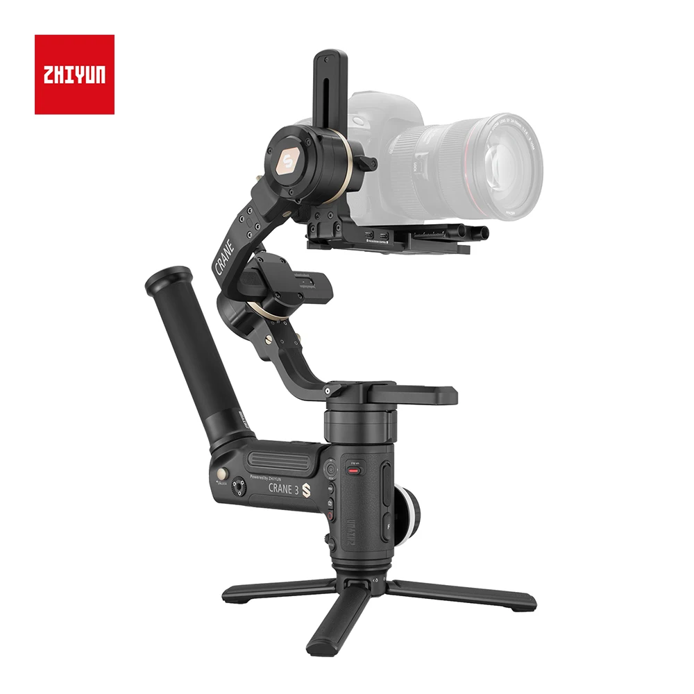 

Zhiyun Crane 3S Pro 3-Axis Camera Gimbal Handheld Stabilizer Support 6.5KG DSLR Camcorder Video Cameras for Nikon Canon