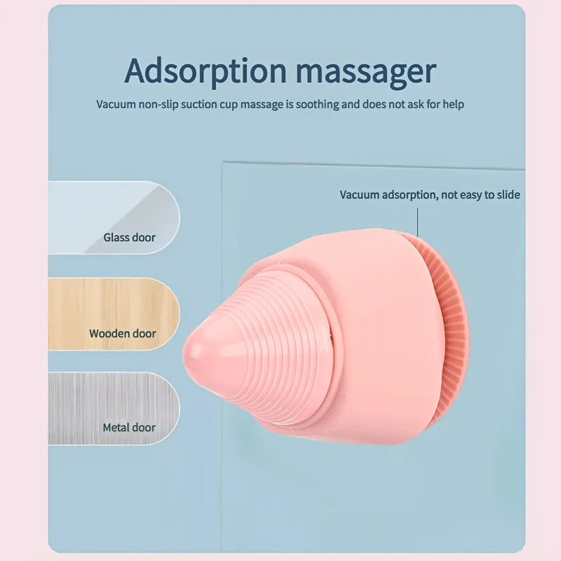 Mini Cone Portable Massage Roller USB Rechargeable Magnetic Wall Mount Multifunctional Body Massager Perfect Father's Day Gift