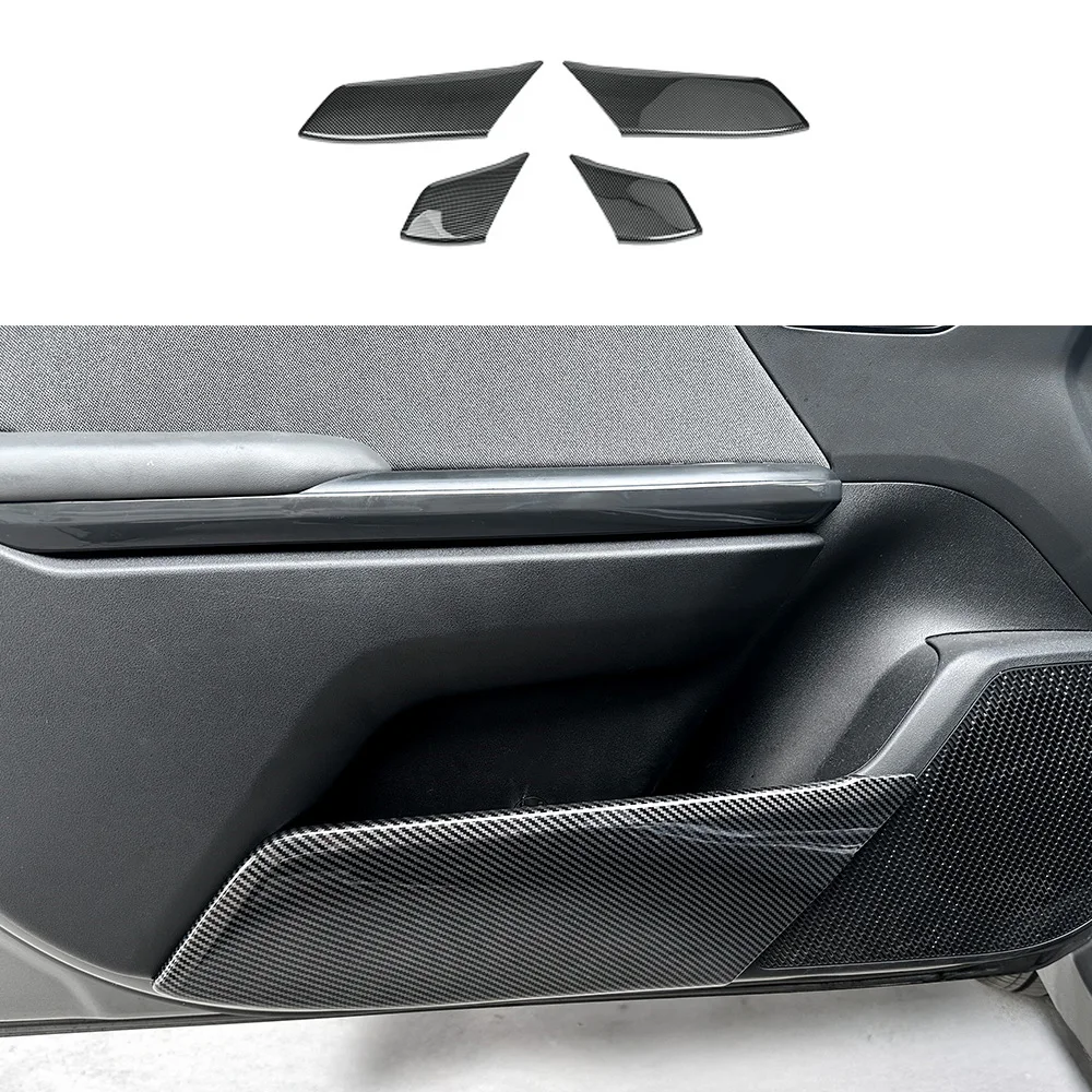

For Kia K4 2024 2025 2026 4PCS Car Door Anti Kick Pad Covers Frame Interior Inner Door Trim Accessories LHD/RHD