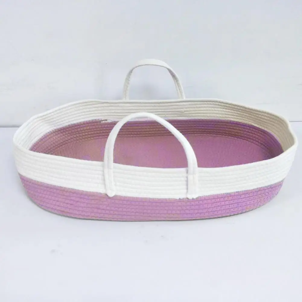 Baby Cradle  Excellent Cotton Nursery Baby Sleeping Basket  Portable Baby Sleeping Bed