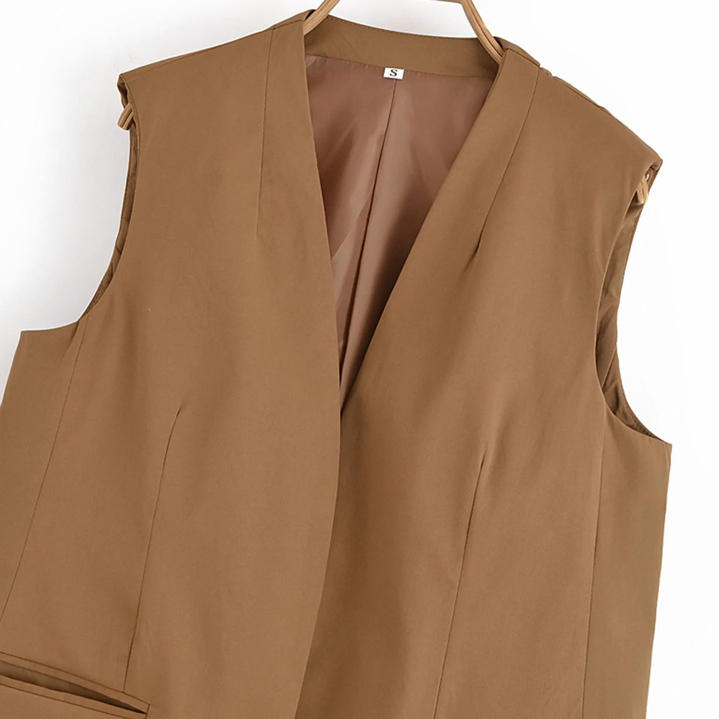 

2025 Autumn New Sle Women's V-ne Commuter Jaet Bermuda orts Casual Loose Fit Faionable Office Wear Chinese Brand