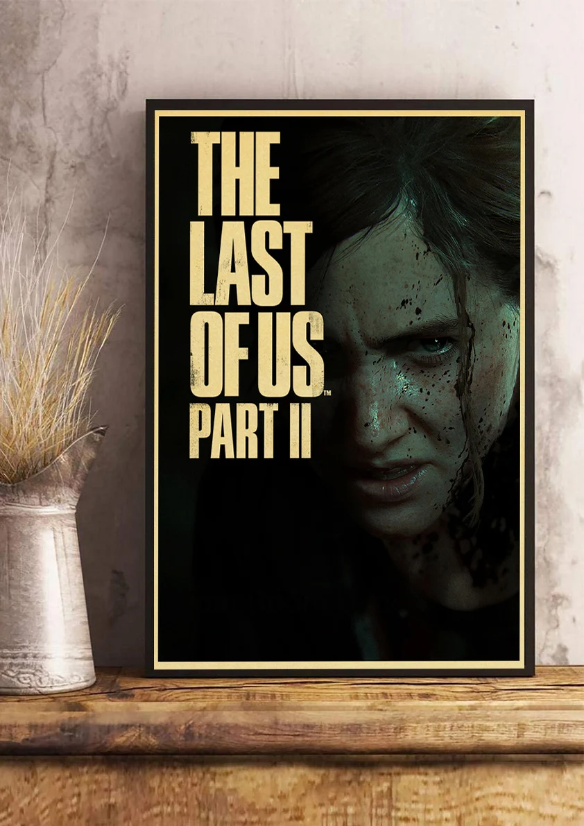 The Last Of Us Poster Harajuku Bar Postes Art Picture And Cafe Decoration Salon Streetwear Wall Sticker Bedroom Decor Painting