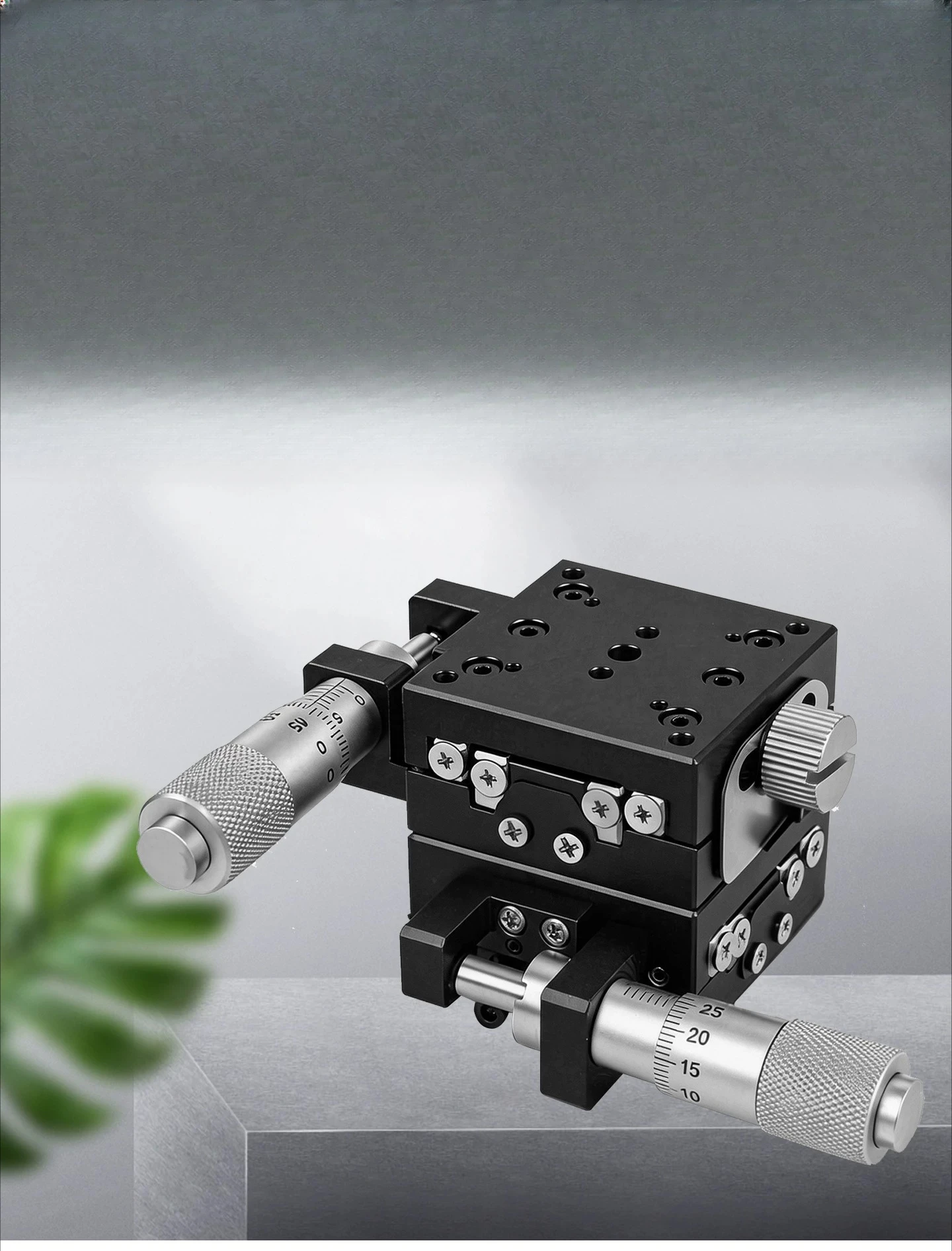 GFY/GFX40-40/60-L/R Roller Guide Rail Curvature Manual Displacement Table Precision Single Axis Angle Table Slide Table
