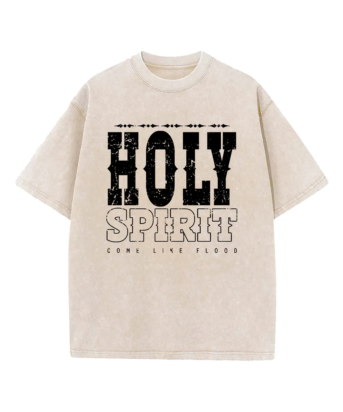 

Христианская футболка Holy Spirit Washed – Soultt