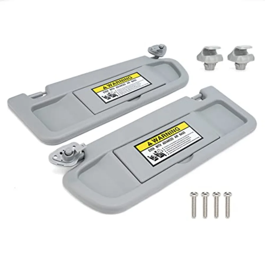 

Sun Visors Left and Right Driver Side and Passenger Side Replacement for 2006-2011 Honda Civic Replaces 83280-SNA-A01ZC 83230-S