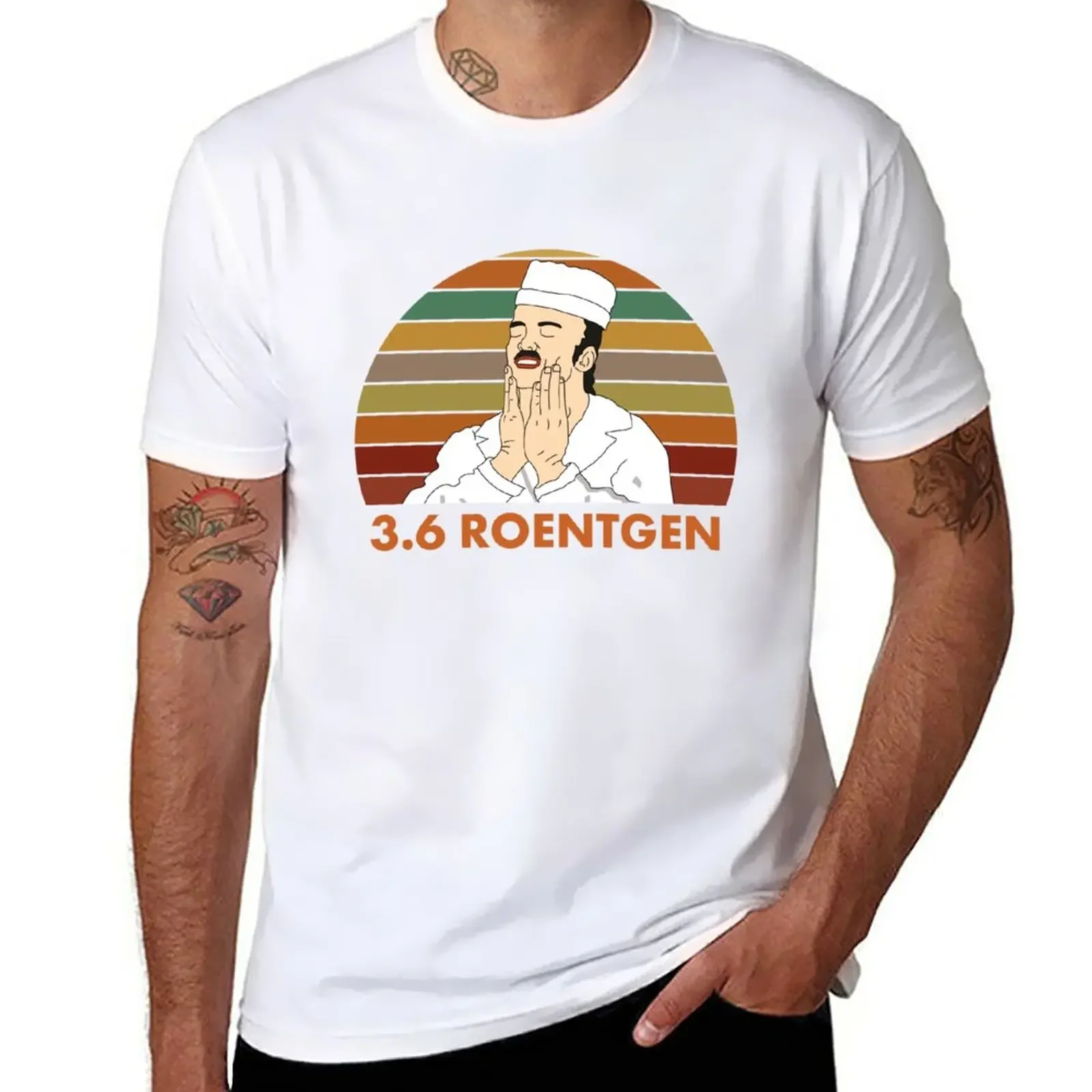 Summer manga vintage anime clothes New RBMK Roentgen Chernoby Nuclear Reactor Feel Good Meme T-Shirt plain Anime t-shirt Men's