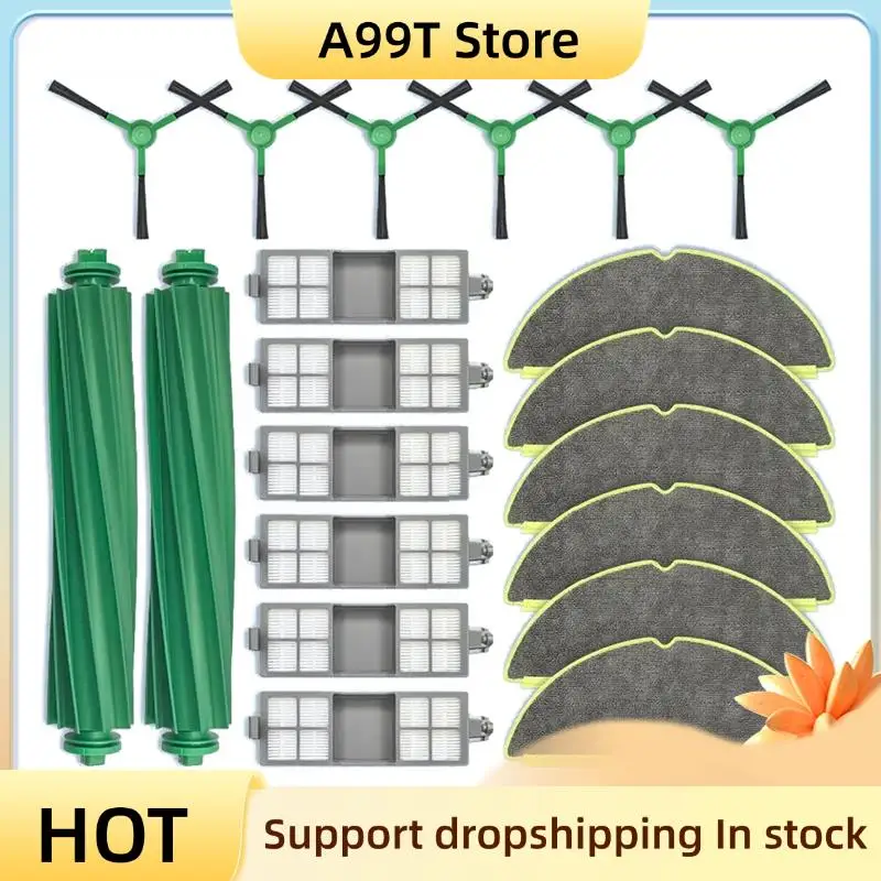 

Робот-пылесос A99T Dustcompactor Vac с комплектующими для Irobot Roomba 205 - сменные основные щетки, фильтры, боковые щетки