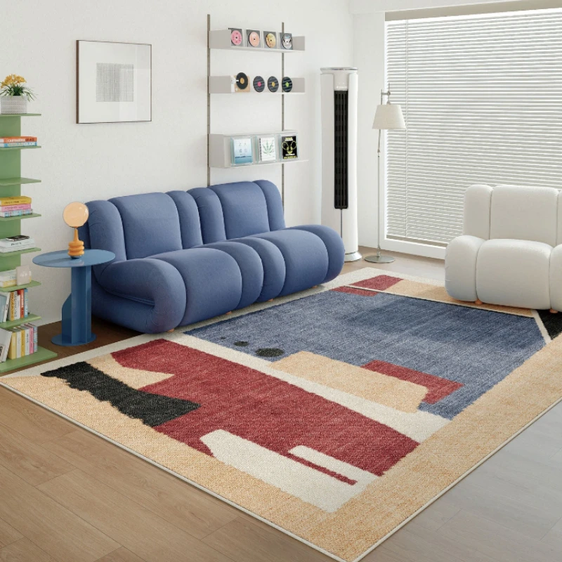 Modern Style Carpets for Living Room Large Area Bedroom Decor Washable Carpet Thick Plush Lounge Rug Fluffy Soft Study Floor Mat