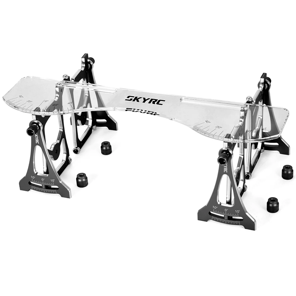 SKYRC Setup System For 1/10 Cars Camber Toe Steering and Caster Measument Tool Setup Station 1/10