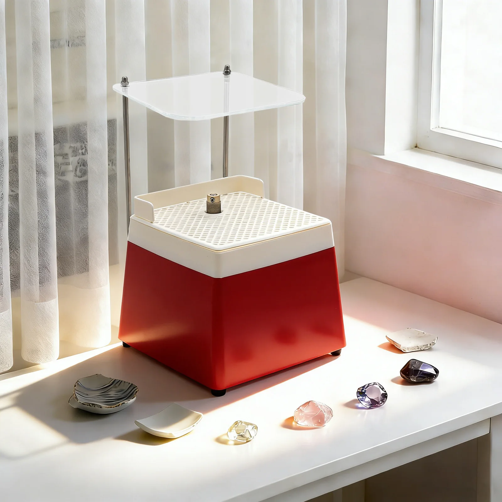 

Станок для шлифовки стекла, 65 Вт, с системой водяного охлаждения и подставкой, для алмазной шлифовки кромки стекла, 4200 об/мин