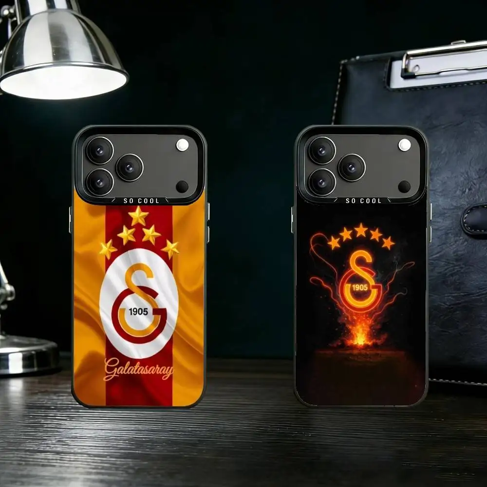 

G-Gala-stasarays-Club Phone Case Color Silver Shell For IPhone 17 16 15 14 13 12 11 Pro Max Plus