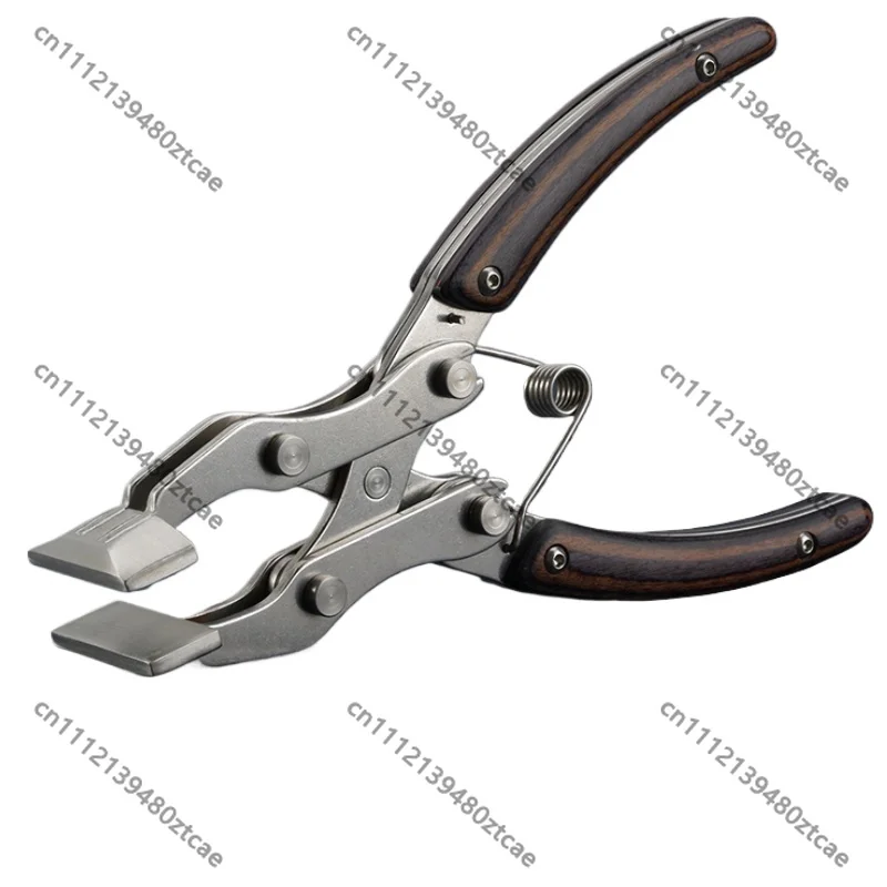 35mm Integrated Chuck Flat Mouth Parallel Pliers Multi-purpose Clamping Pliers DIY Leather Craft Hand Tool