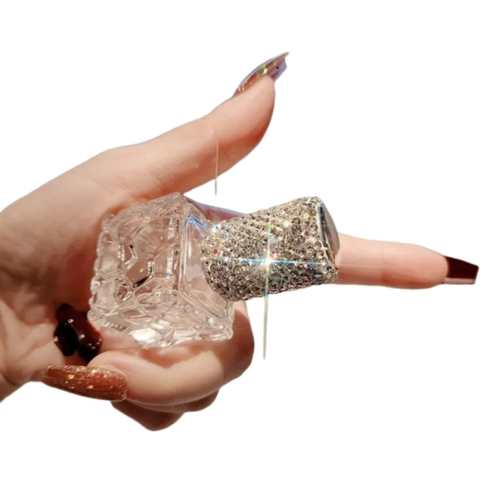 Gift 10ML Rhinestone Bottle Creative Exquisite Refillable Spray Bottle Flash Empty Dispenser Home Decor