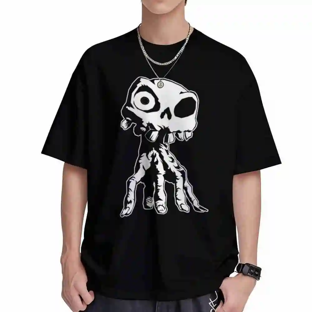 Medievil Sir Daniel Fortesque Gaming Retro Videogame Short Sleeve Tee 100% Cotton T-Shirt