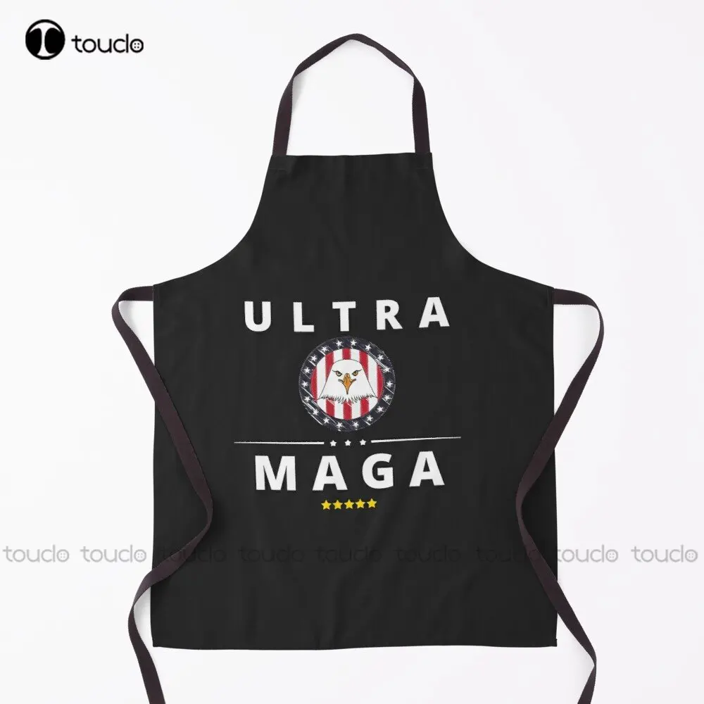 

Фартук Ultra Maga для гордости сада, кухни, домашней уборки, персонализированный фартук для женщин, мужчин, унисекс для взрослых