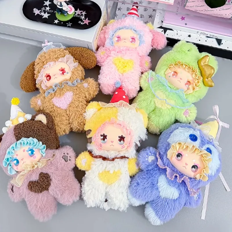 

Genuine Lovely Emma Weird Party Series Plush Blind Box Cute Bag Pendant Room Ornament Decoration Trendy Toy Surprise Girls Gift