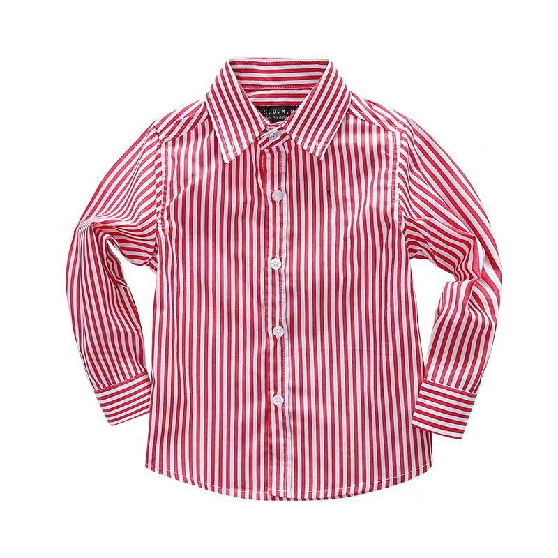 

Boys Shirts Children's Autumn School Uniform Shirts Cute Pony Embroidery Girls Shirts Top Kids School Uniform Kids Baby Clothing