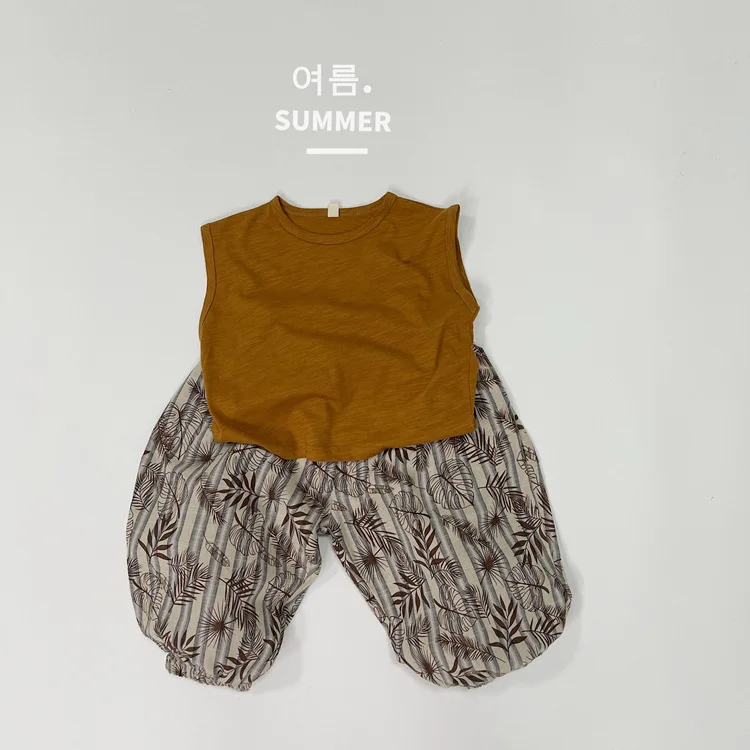 Kids Girls Mosquito Repellent Pants Pure Cotton Summer Childrens Girls Pants Westernized Floral Toddler Girls Lantern Pants image 2