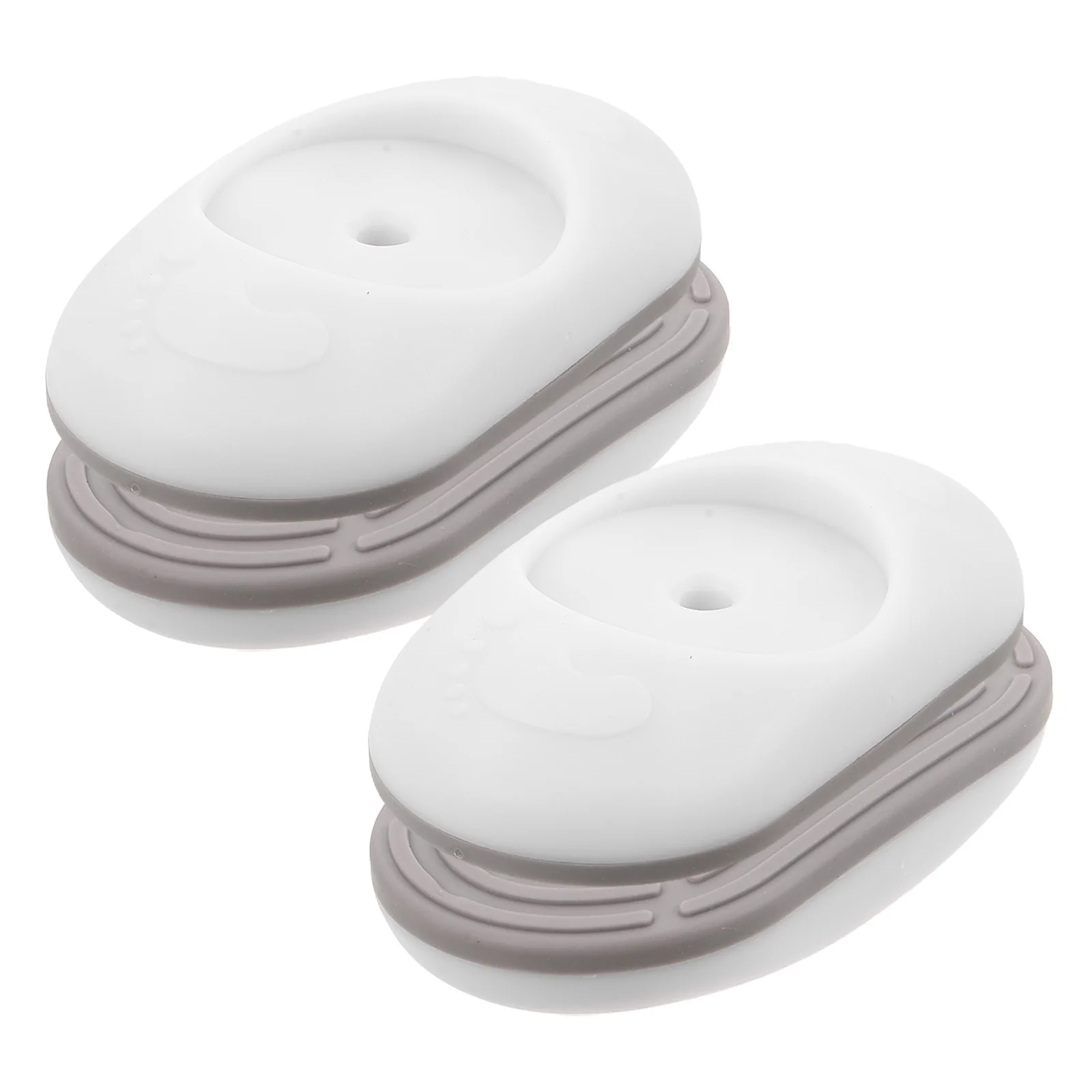 4 قطع من أكواب الحائط لبوابة الأطفال، واقيات جدارية لسلامة الأطفال لبوابات الحيوانات الأليفة والطفل المثبتة بالضغط #1