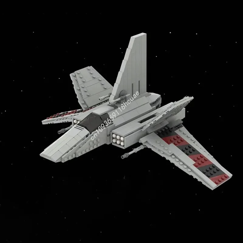 662 Uds. MOC Alpha-class Xg-1 Star Wing Space Series modelo de bloques de construcción Diy montaje creativo ladrillos educativos juguetes regalo para niños