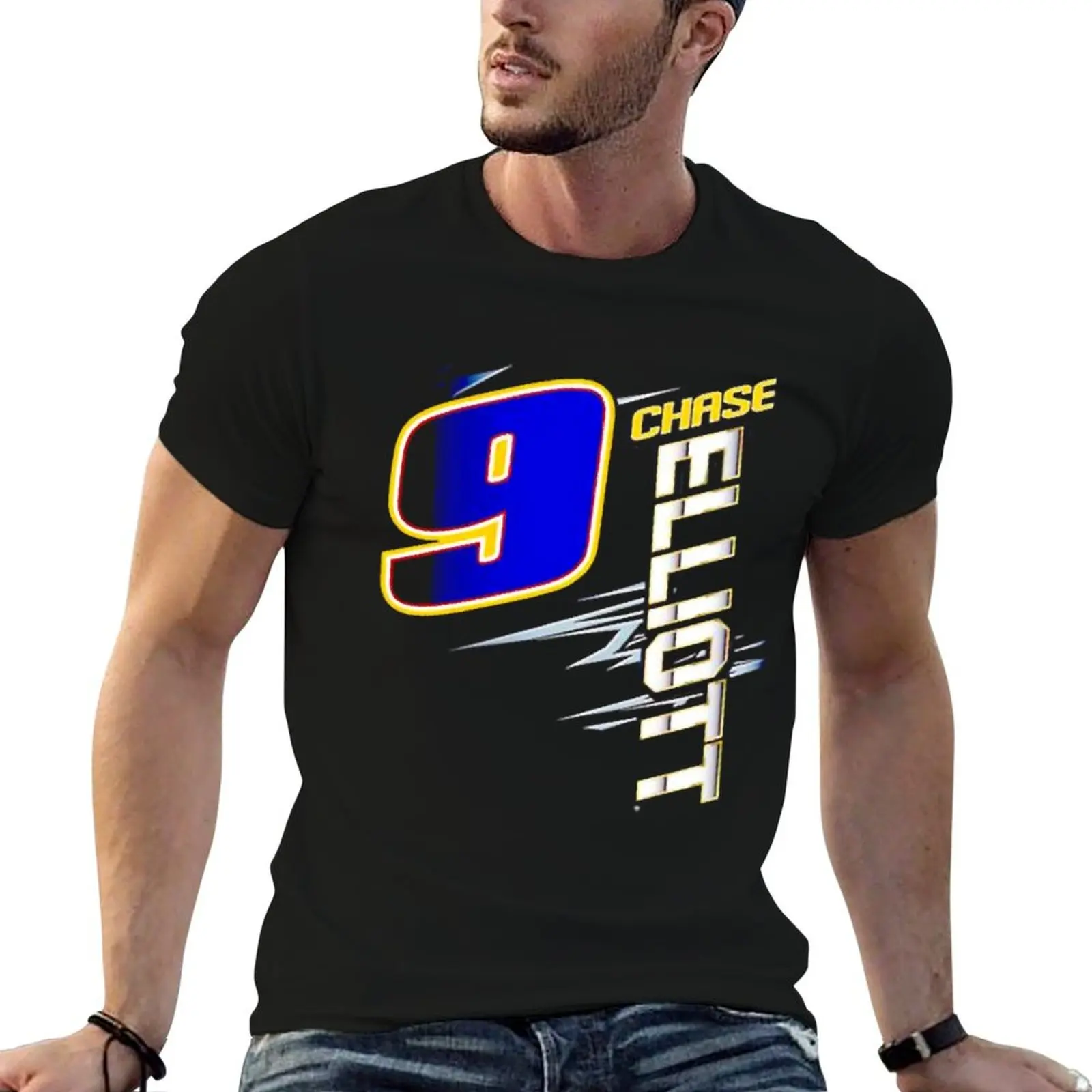Camiseta Chase Elliot Hendrick Motorsports, camiseta de la Copa NASCAR 2022, camisetas para hombre, camiseta de diseñador, camiseta de algodón para hombre