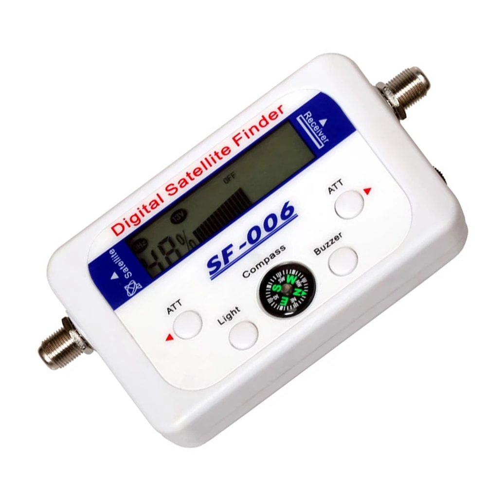 1PC SF-006 Digital LCD for satellite Finder 950-2150MHz Searcher for satellite Signal Instrument With LED Backlight Shows