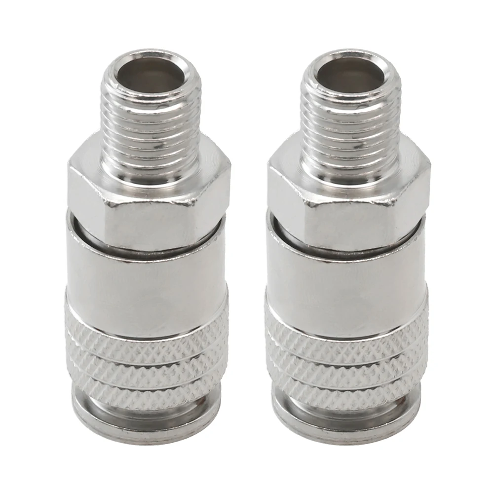 

Connector Pneumatic Fitting Parts Quick Connector Spare 12.5mm 53mm Accessories EU Standard For Air Compressor