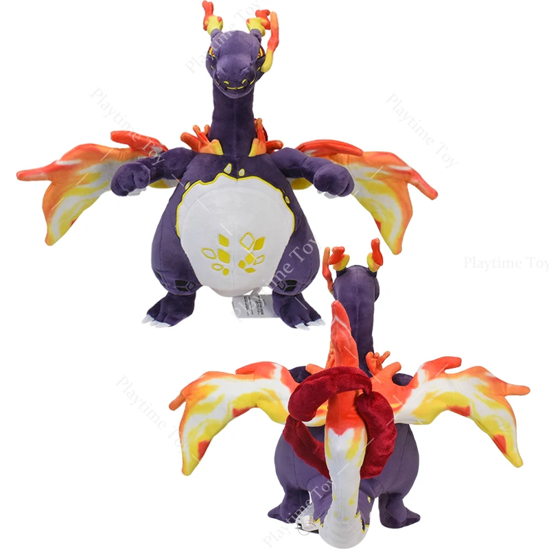 New Shiny Charizard Plush Toys Pokemon XY Fire Dragon Anime Movies Posket Monster Stuffed Toy Birthday Gift