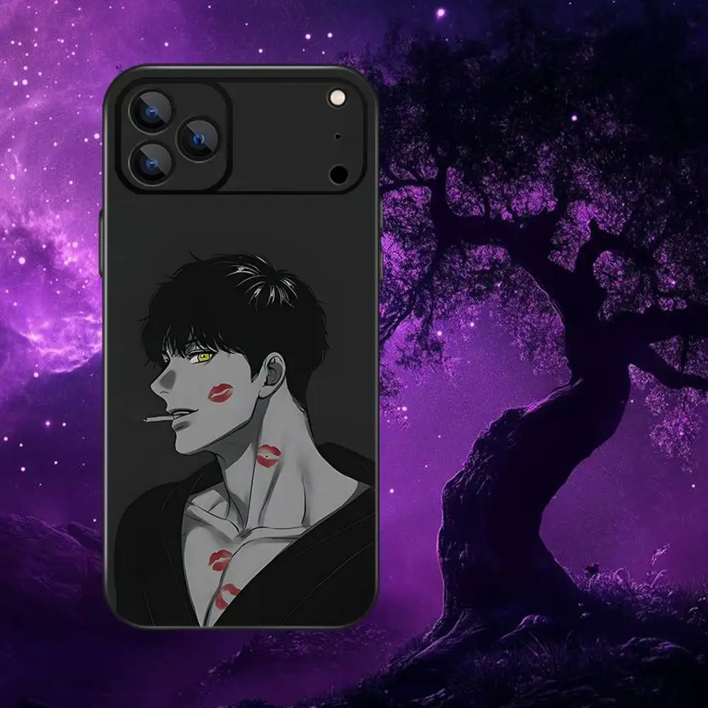 J-Joo Jaekyung Phone Case For iPhone 17,16,15,14,13,12,Pro,Max,Plus,E,SE4,Air,Mini Black Soft Box