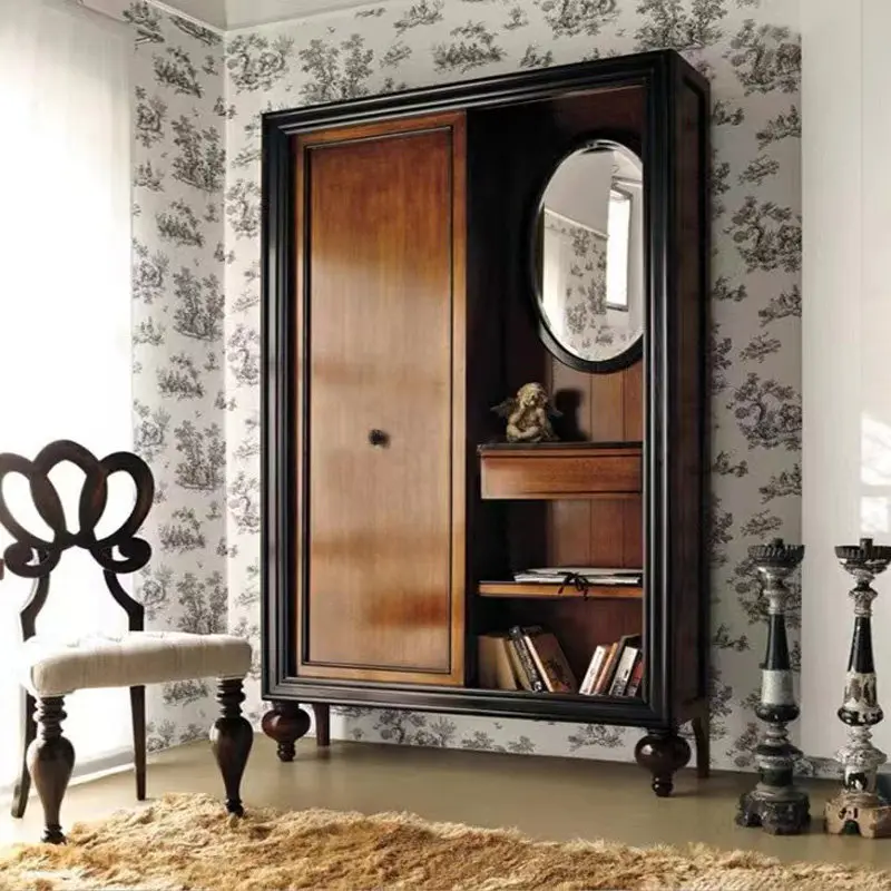Drawers Luxury Wardrobes Wood Orgnizer Modular Clothing Closet Bedroom Wardrobes Dressing Wooden Guarda Roupas Home Interior