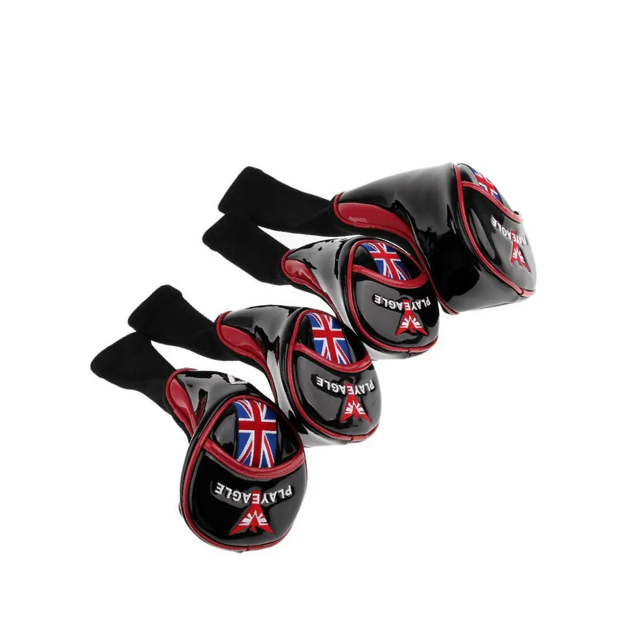 

Комплект из 4 чехлов для головок клюшек для гольфа с удлиненной ручкой, защитные чехлы для клюшек-ведж и айронов