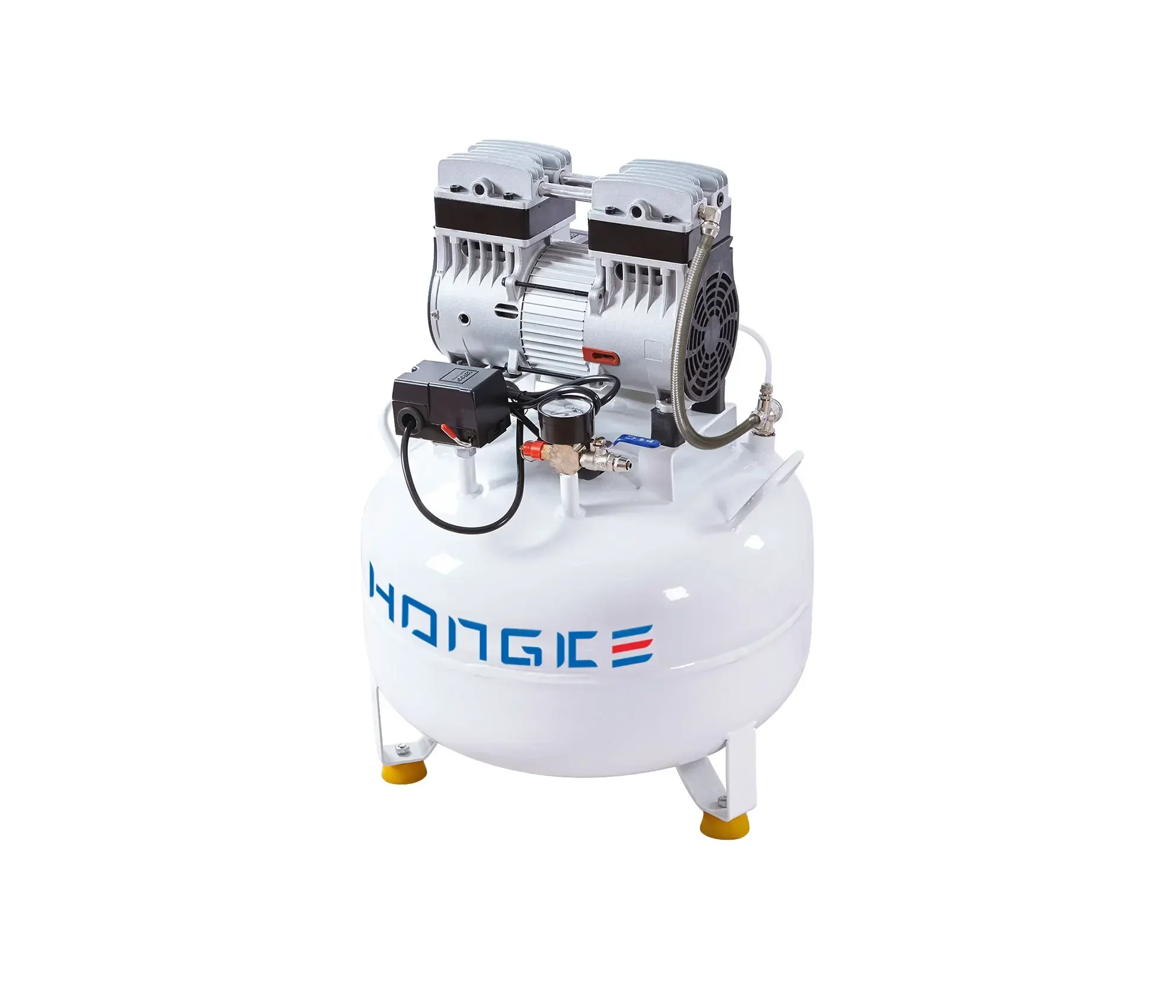 HK-2EW-35L GSE motors Oil Free de-tal Air Compressor For de-tal Unit Hongke