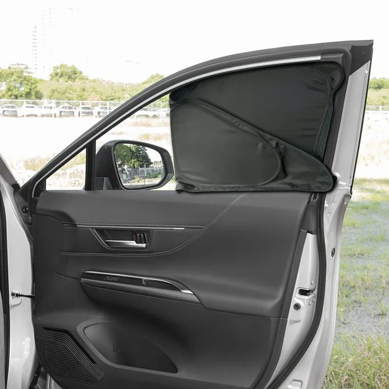 

Foldable Polyester Car Window Specific Privacy Sunshade Curtain For Toyota CHR 2017-Present Auto Anti-UV Heat Insulation Protect