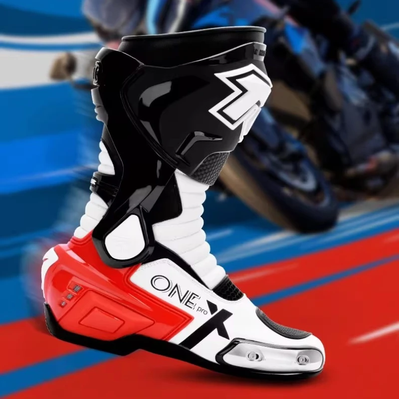 2025 New Upgrade Tiger XONE PRO Motorcycle Boots Road Racing Botas