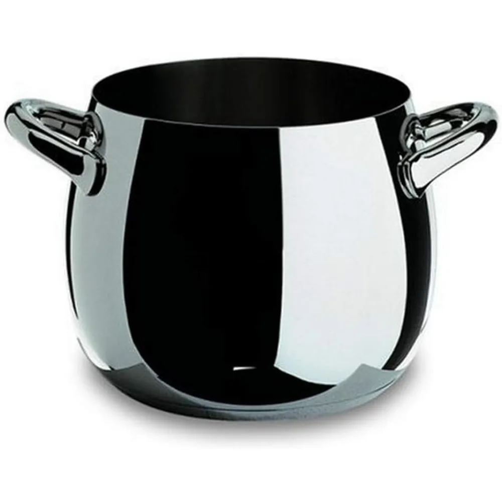 

Stockpot in 18/10 stainless steel mirror polished,5-Quart, 30-Ounce