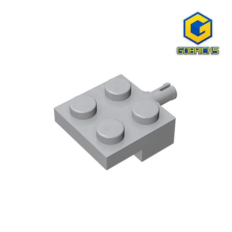 Gobricks GDS-1061 compatible with   10313 4488 Tyres And Rims2x2 Single side bolt substrate toys Assembles Building Blocks