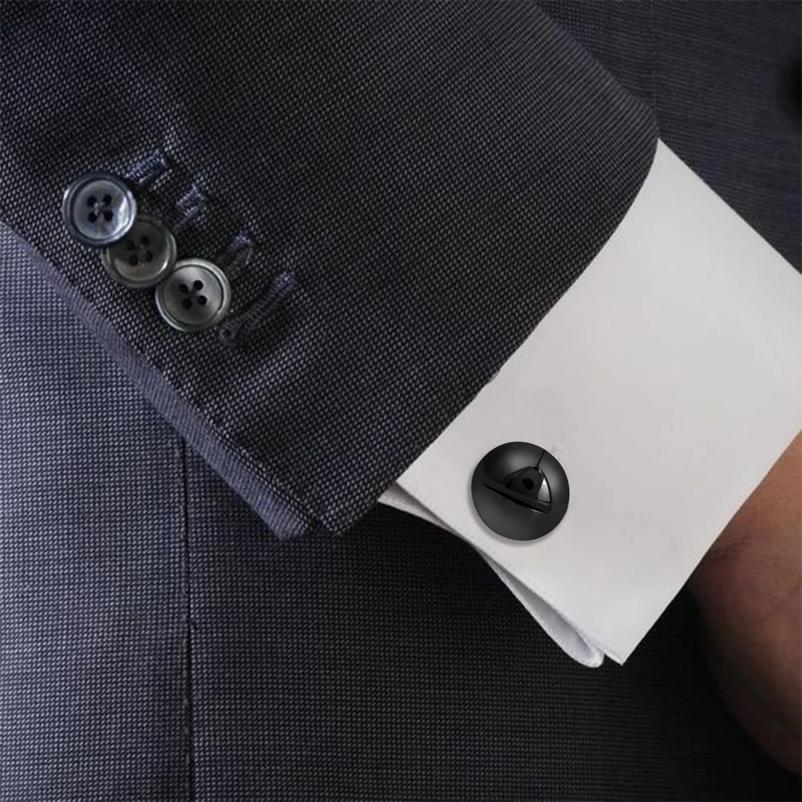 Mechanical Style Screw & Nut Cufflinks for Men - Industrial Vintage Wedding Gifts for Groom Engineer