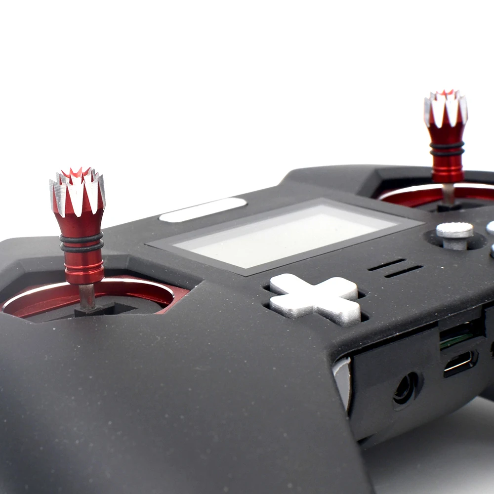Nicht-slip Kopf M3 M4 3mm 4mm 3D Stil Gimbal Stick Enden Für RC frSky Taranis X-lite Wfly Flysky FUTABA Fernbedienung