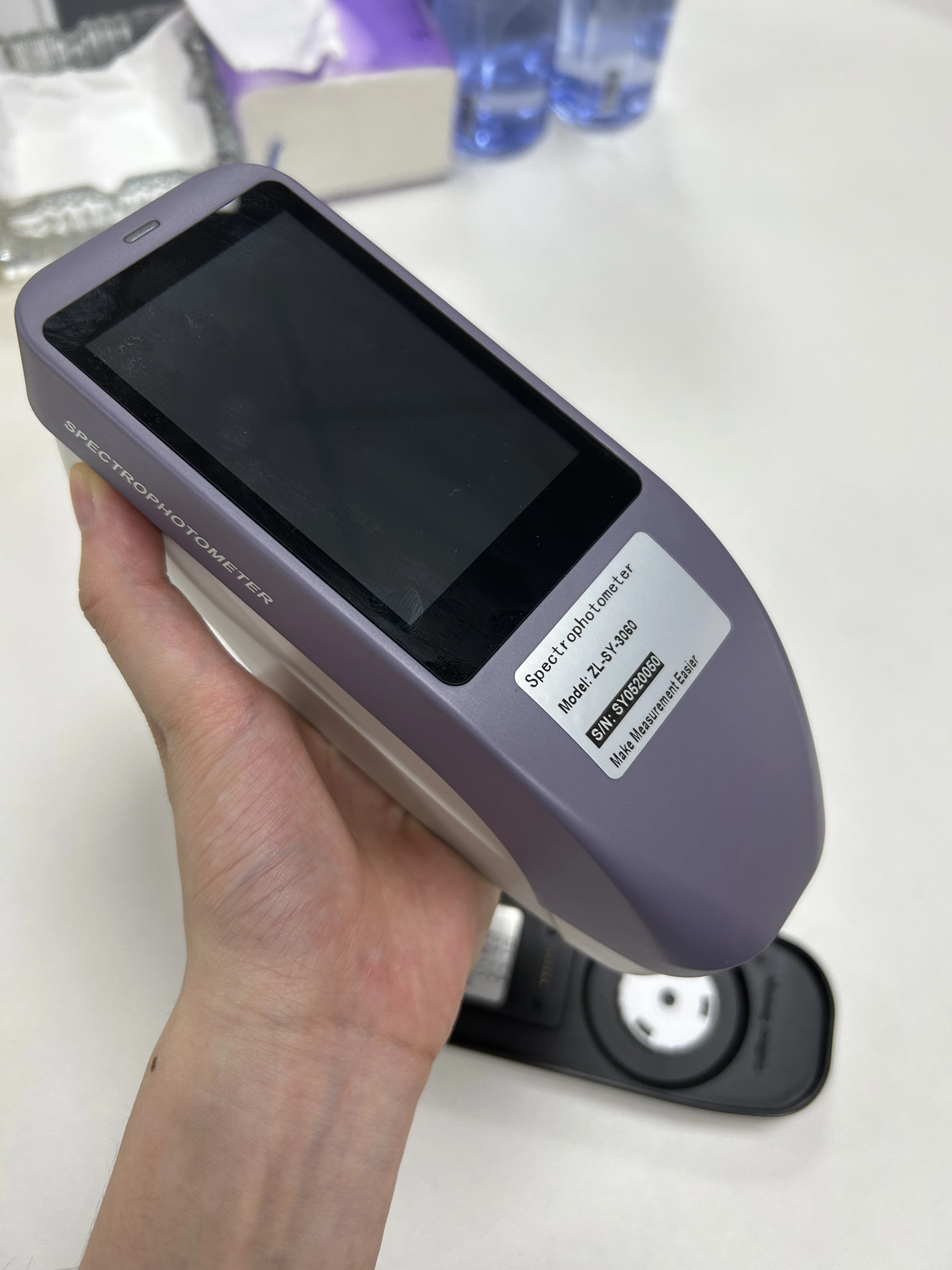 Hot Sale Portable Colorimeter Photoelectric Color Reader Series Spectrophotometer Portable Programmable Colorimeter Price