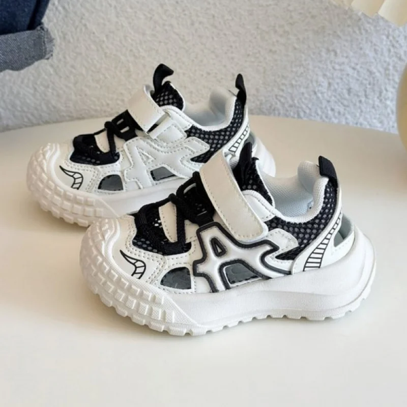 

Summer Sport Shoes For Children Hollow Out Breathable Trend Fashion Kid's Sneakers Anti-slippery Running Footwera Boys Girls