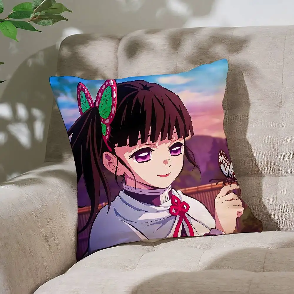 لطيف A-Kanao Tsuyuri-S كيس وسادة رمي غطاء وسادة الشمال خمر نمط وسادة تغطي غرفة المعيشة المنزلي أريكة الأريكة مقعد ديكو