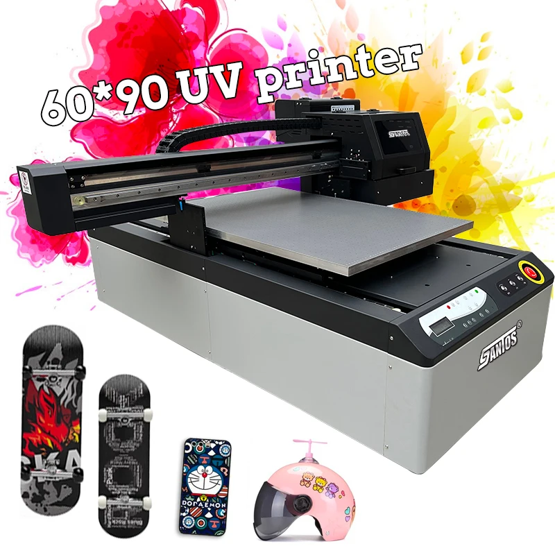 Printer A1 3d Uv6090 Inkjet Printers For Leather Phone Case Roll To Roll Uv Printer